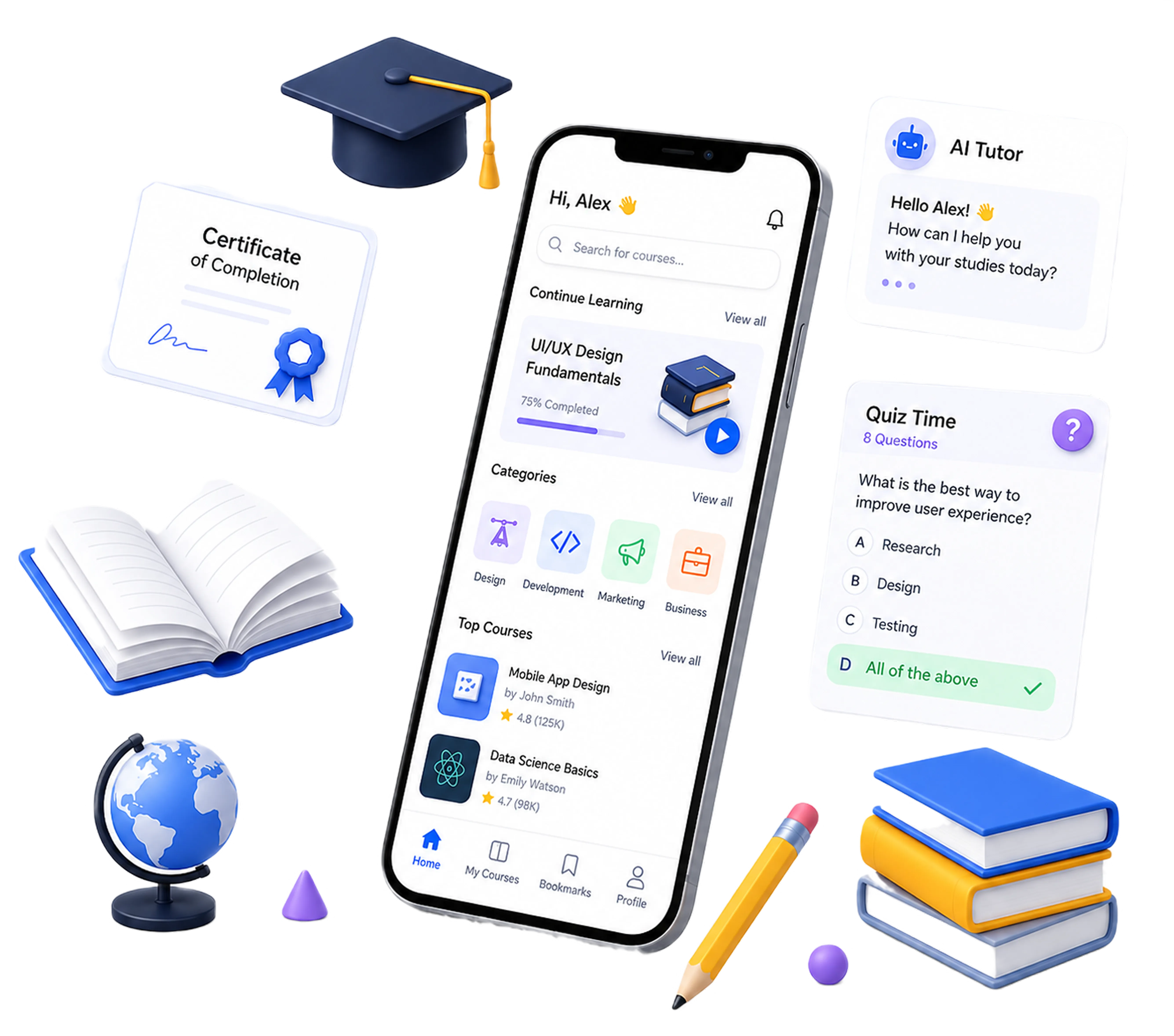 Education Platform Dashboard