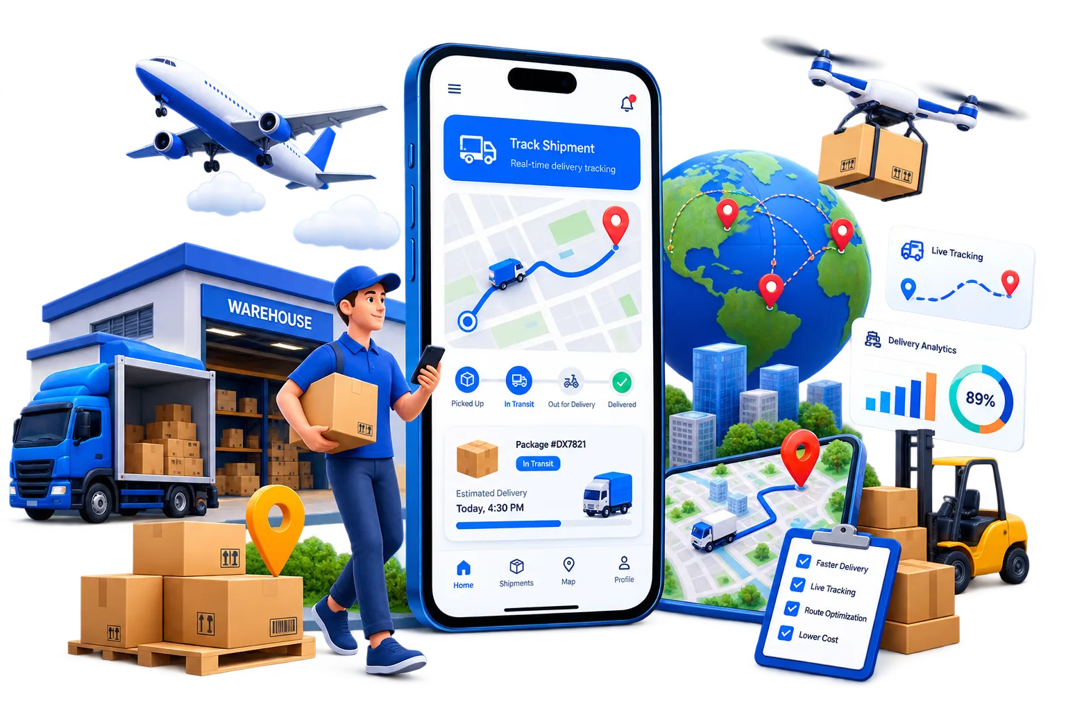 Custom Logistics Platform