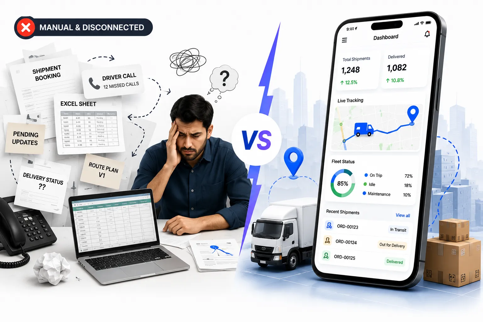 Disconnected Logistics Operations